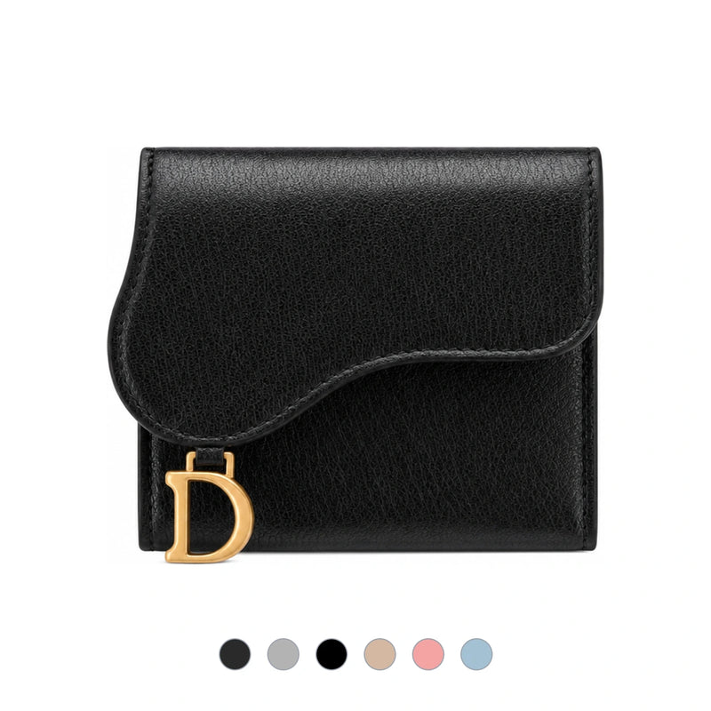 DIOR Oblique Saddle Trifold Card Wallet S5652CTZQ