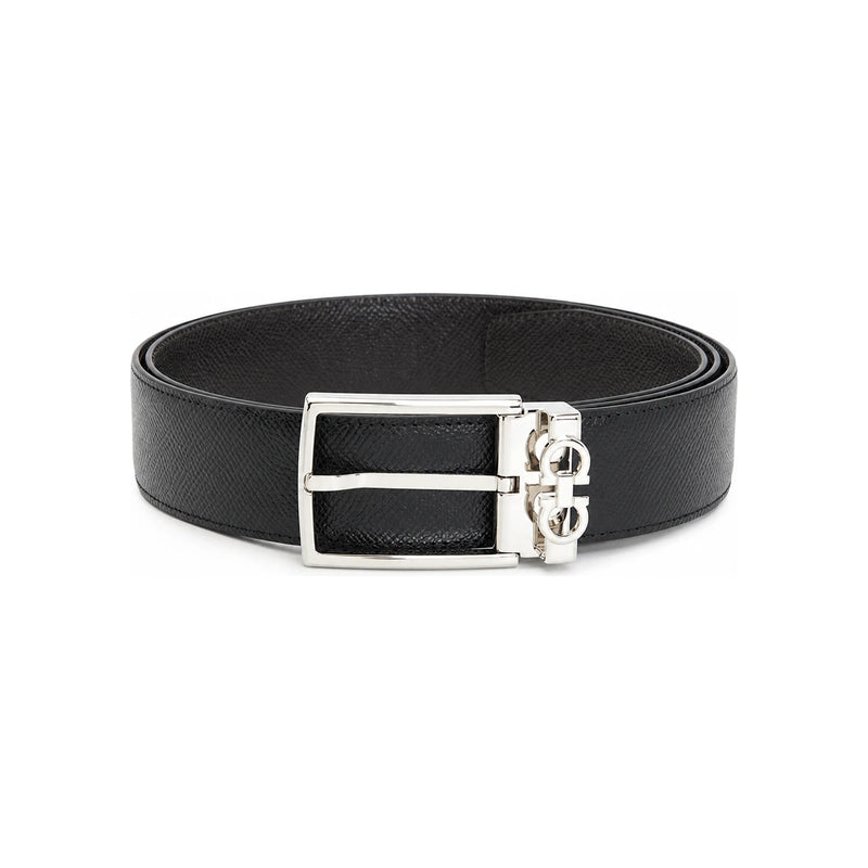 Ferragamo Gancini Reversible Men’s Leather Belt Pre-Cut A037 002 0708206