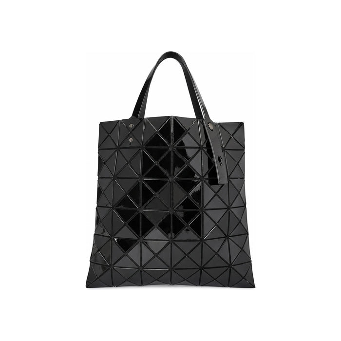 Issey Miyake Bao Bao Lucent Basic Tote Bag Beige Silver AG053