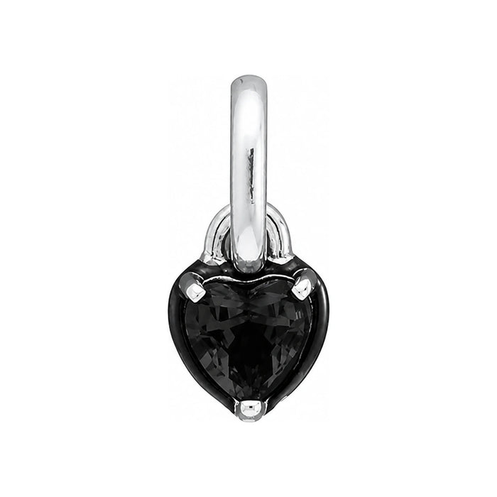 PANDORA Mini Me Black Chakra Heart Pendant Charm 793042C01