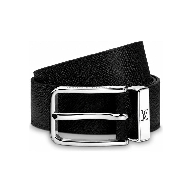 Louis Vuitton Pont Neuf Taiga Leather 35mm Men's Belt M8201