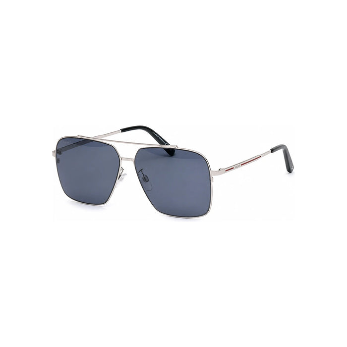 BALLY Two-Bridge Aviator Asian Fit Oversized Sunglasses BY0081D 16A