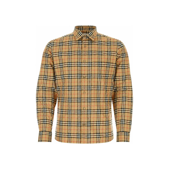 BURBERRY Vintage Check Archive Beige Long Sleeve Shirt