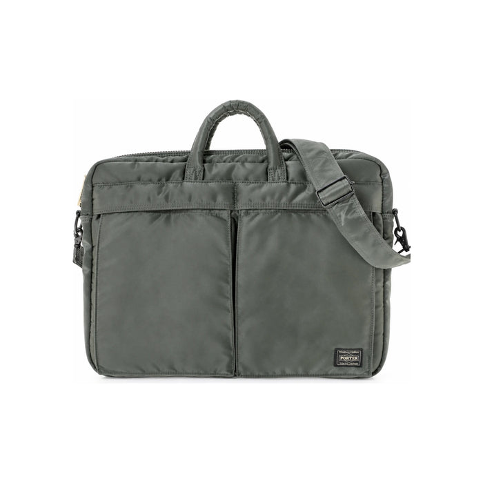 PORTER Tanker 2-Way Briefcase Black Nylon 622 15152