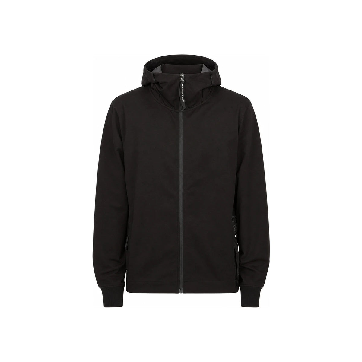 CP Company Men’s Hooded Zip-Up Down Puffer Jacket Black