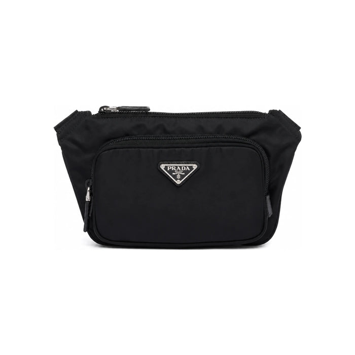 PRADA Men’s Saffiano Leather Shoulder Crossbody Bag Black