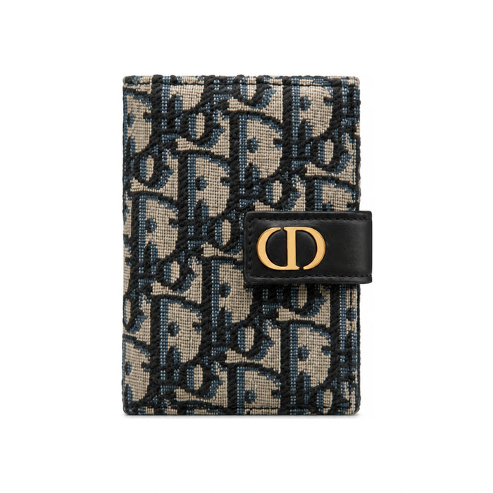 DIOR 30 Montaigne Vertical Card Holder Oblique S2339UTZQ