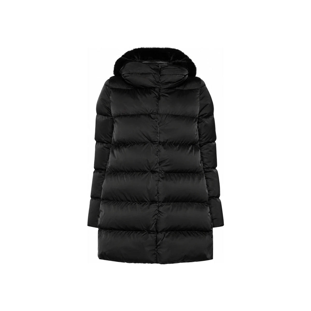 Herno Black Down Puffer Jacket for Women