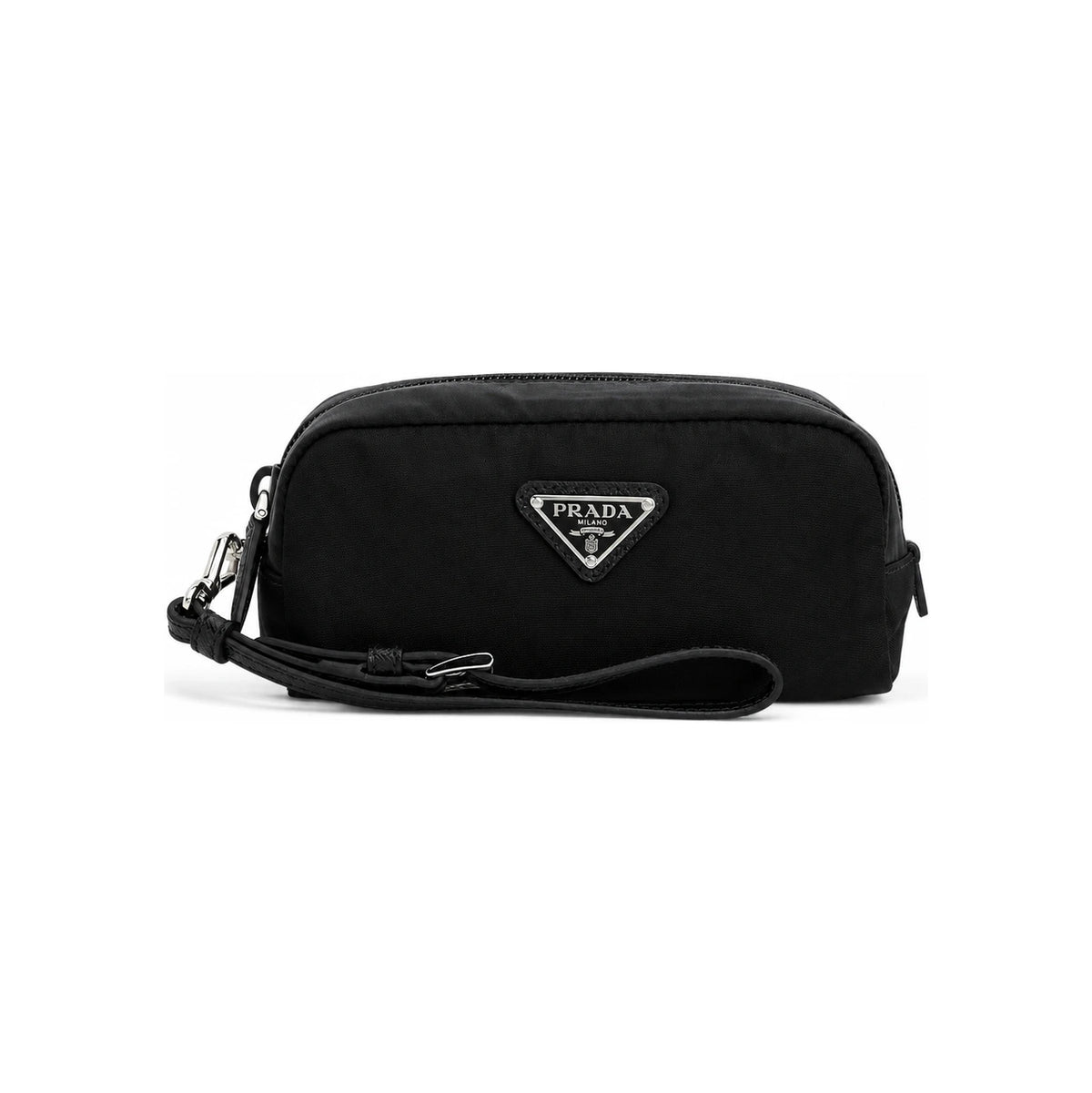 PRADA Triangle Logo Nylon Pouch Bag Shoulder Bag 1NS175 R067 F0002
