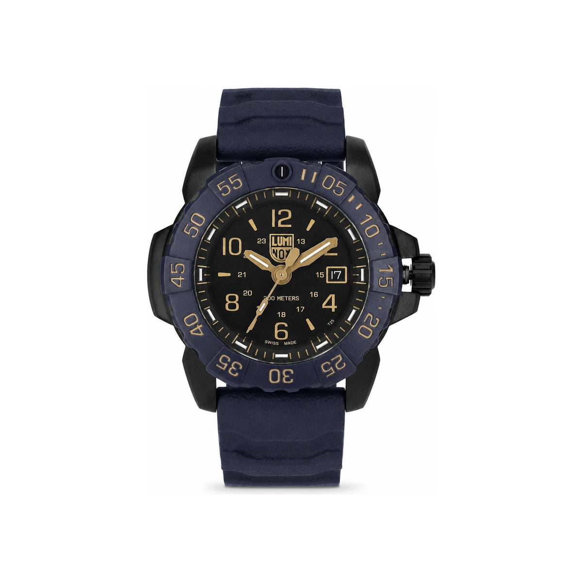 Luminox Navy SEAL Military Diver Rubber Watch XS 3255 CB NSF