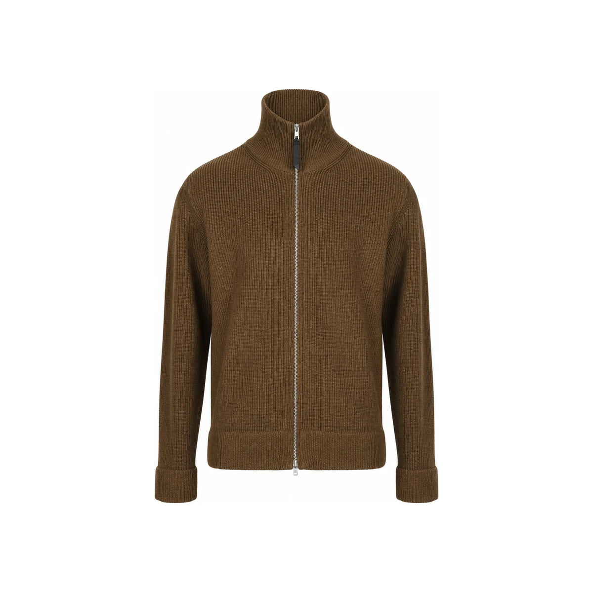 Maison Margiela Wool Zip-Up Knit Sweater for Men