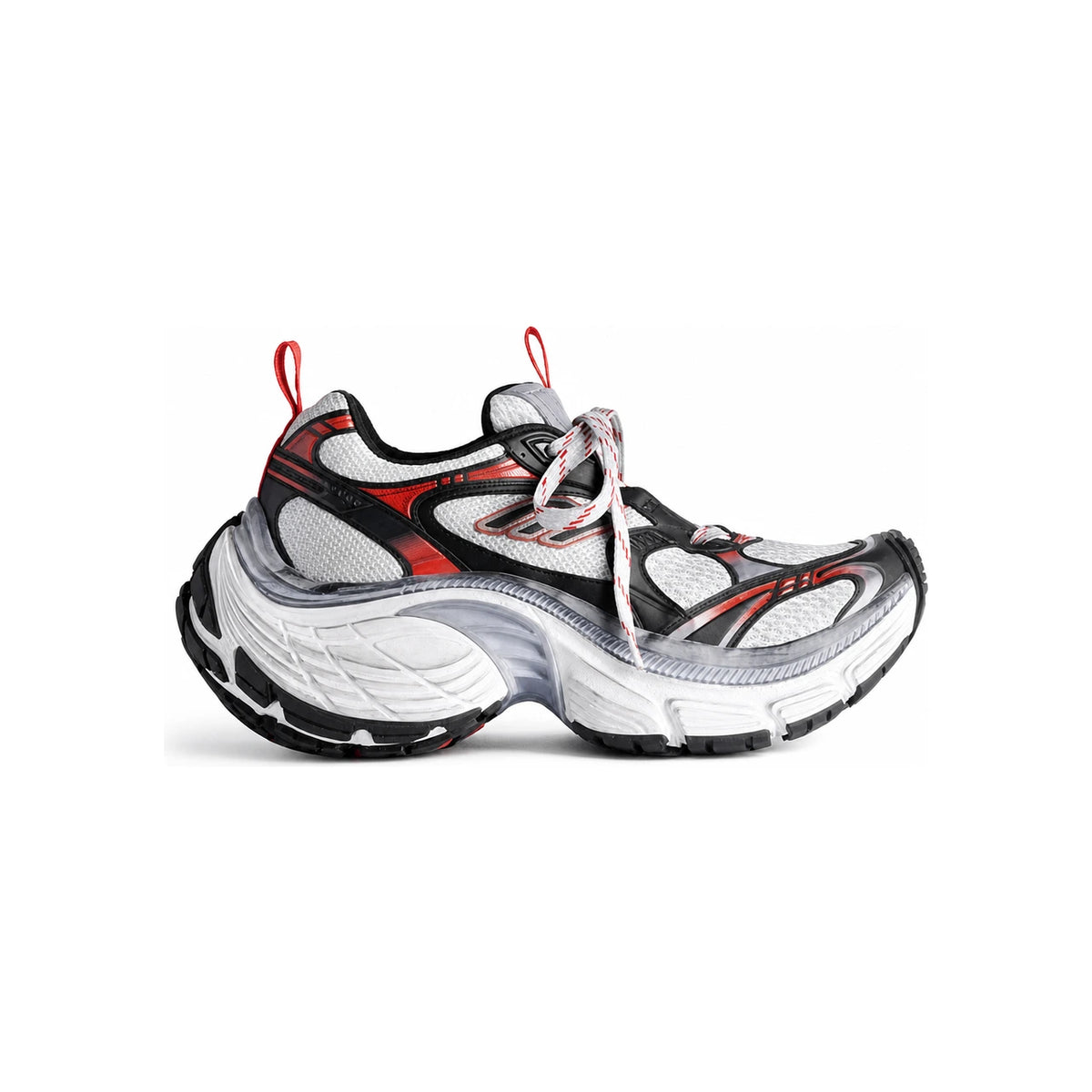 BALENCIAGA Red 10XL Men’s Low-Top Sneakers