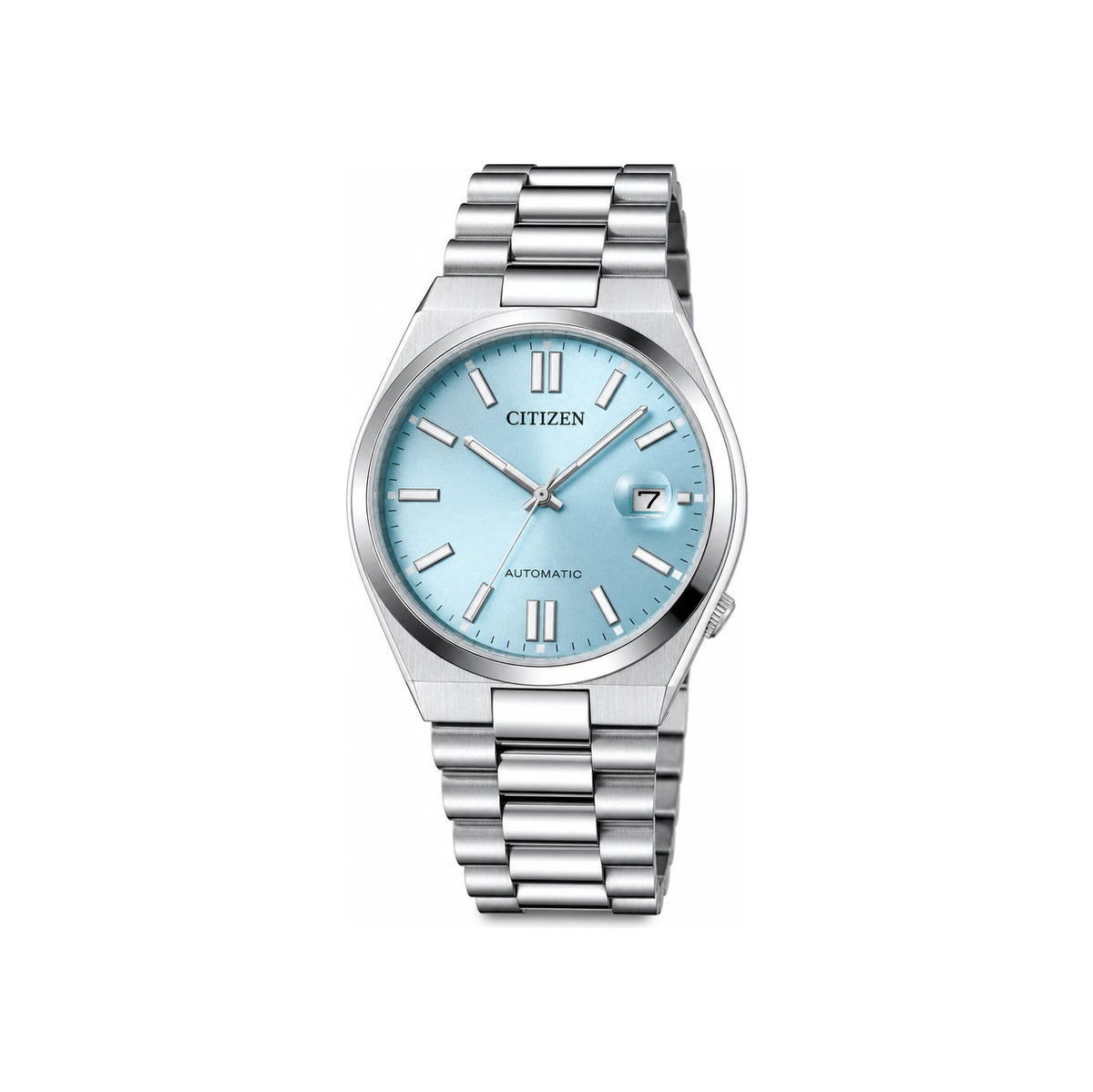 CITIZEN Silver Mechanical Stainless Steel Men's Watch NJ0151 88M