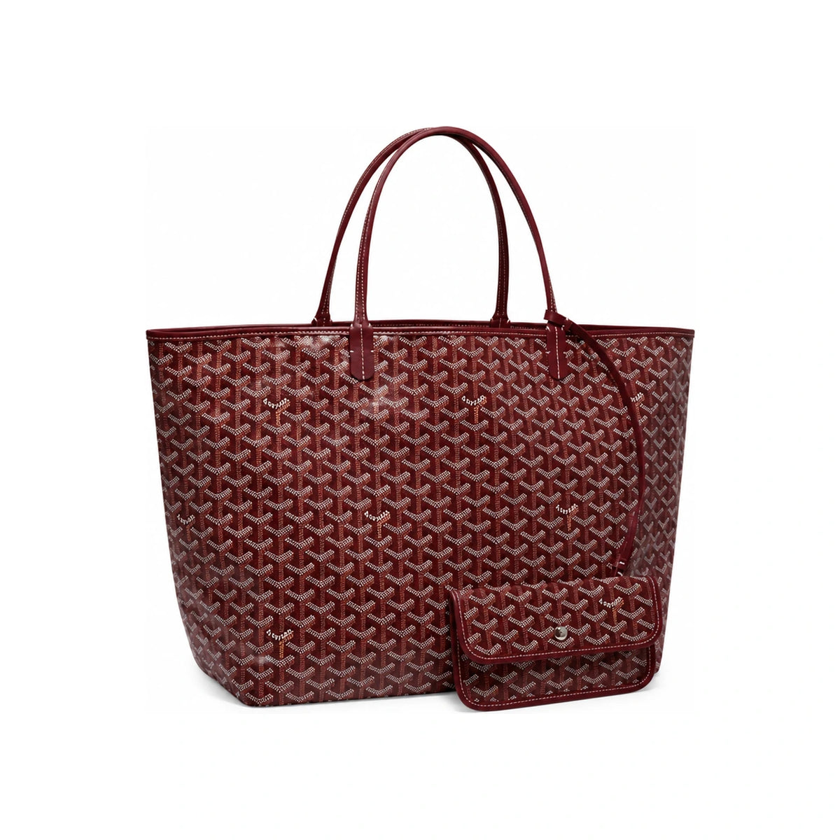 GOYARD Burgundy Saint Louis GM Tote Bag for Women