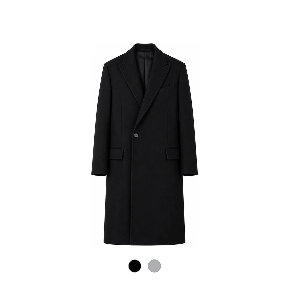 AURALEE Wool Overcoat for Men A23AC01KW KHAKI DOM