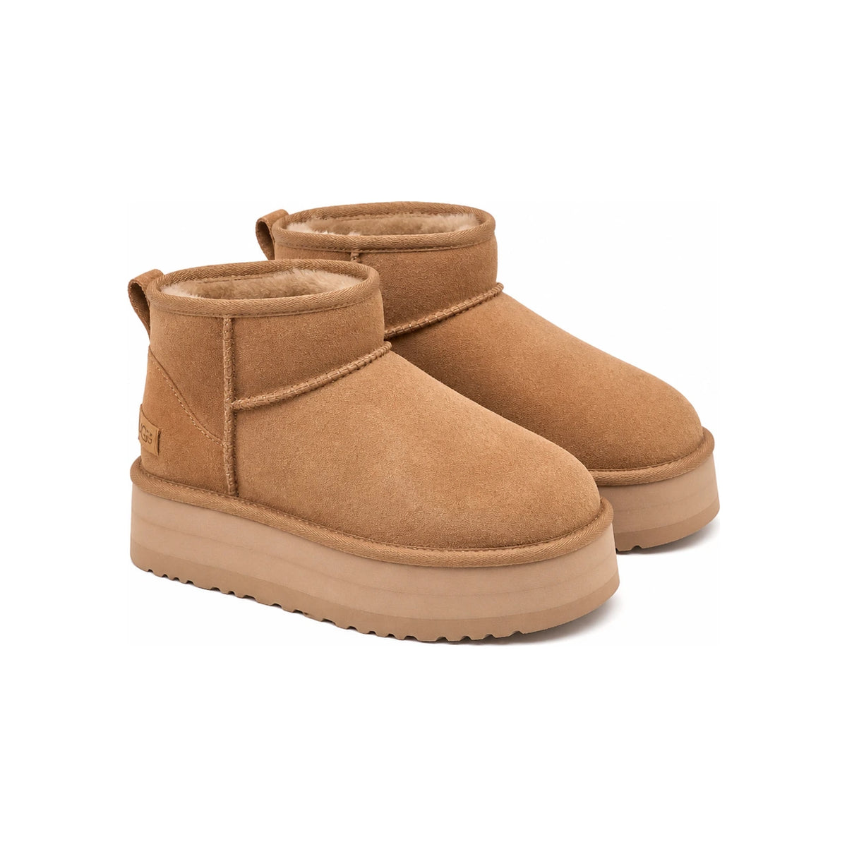 OZWEAR Platform Ultra Mini Sheepskin Winter Boots