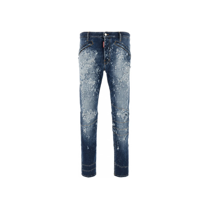 Dsquared2 Washed Back Patch Cool Girl Jeans Women’s Denim Pants S30664 470