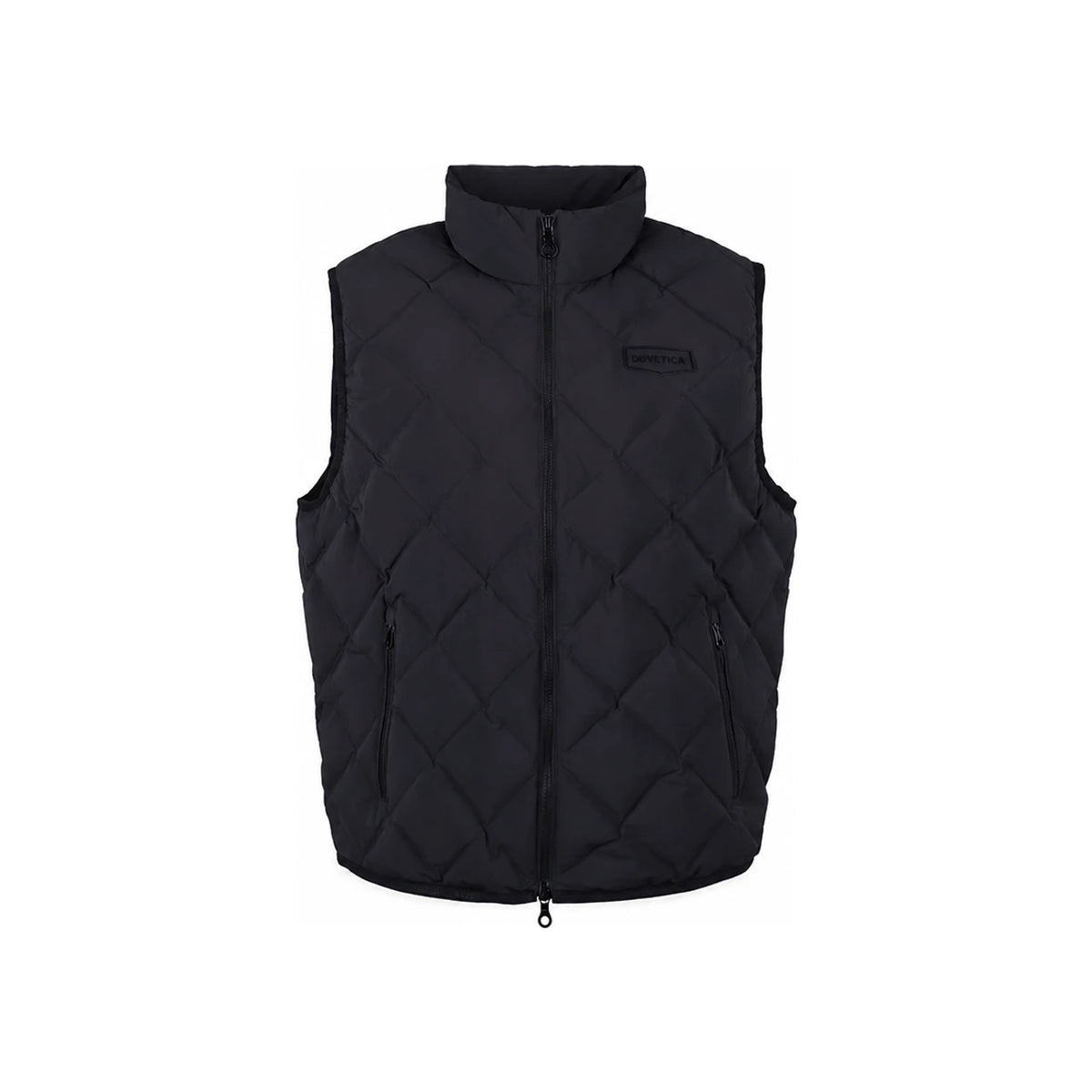 Duvetica ZECA UV Logo Puffer Vest Black VUDV30145K0001 BKS