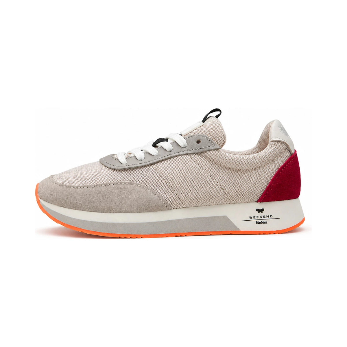 Max Mara Weekend RARO Leather Low-Top Sneakers