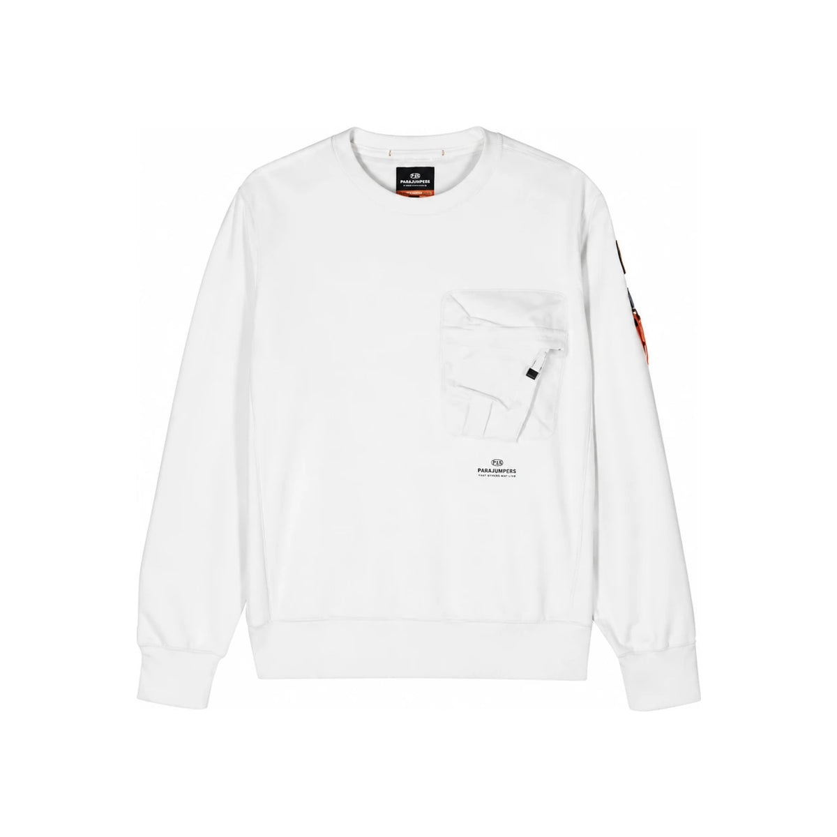 Parajumpers SABRE Basic Crewneck Sweatshirt for Men PMFLRE01 309