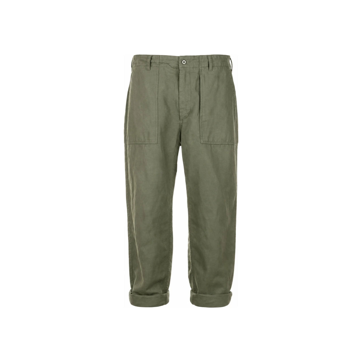 Engineered Garments Olive Cotton Hemp Fatigue Pants 24S1F004 OR306 EU003