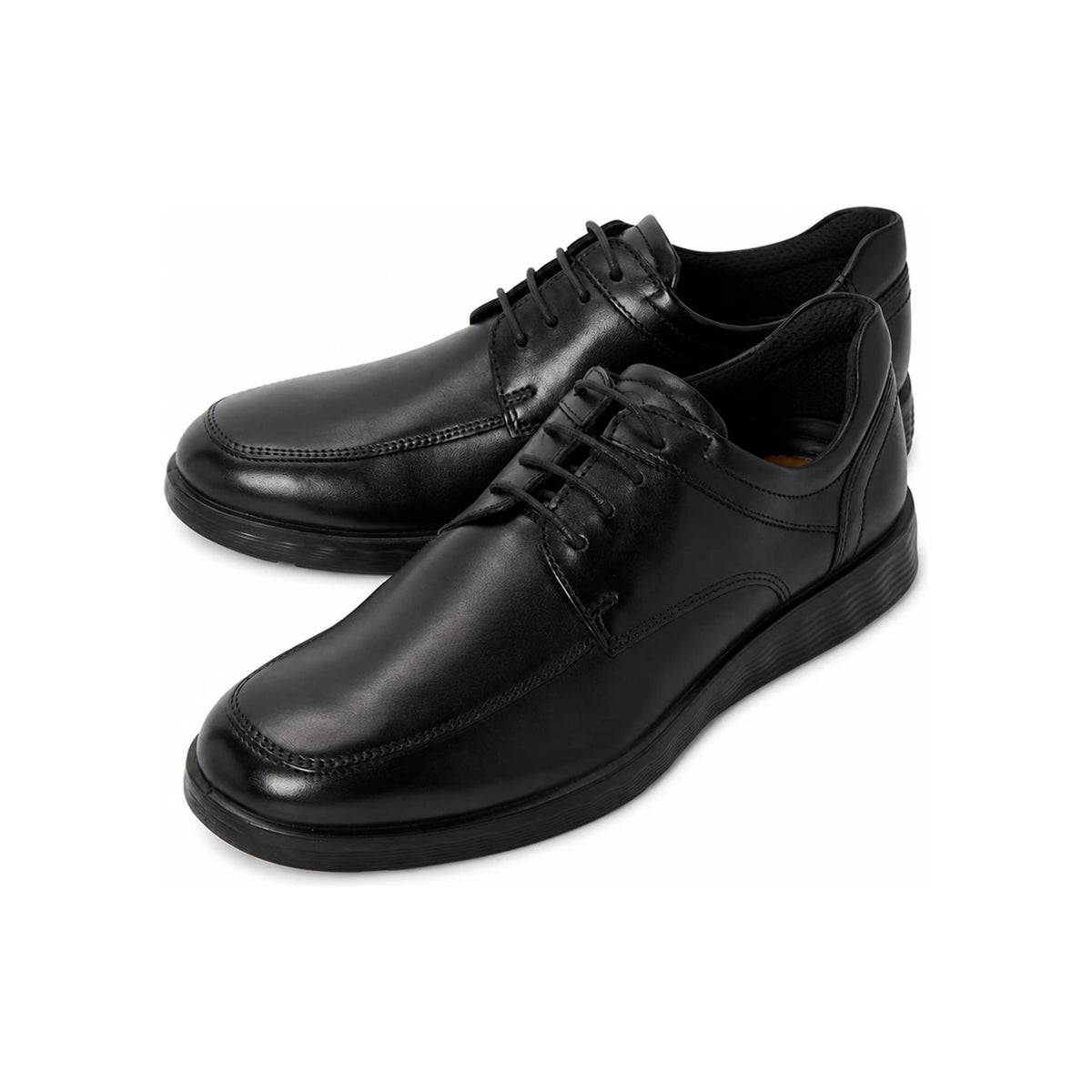ecco Hybrid Leather Derby Shoes for Men 520324 01001