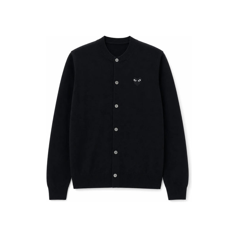 Comme des Garcons Unisex Black Heart Patch Cardigan AX N023 051 BEIGE
