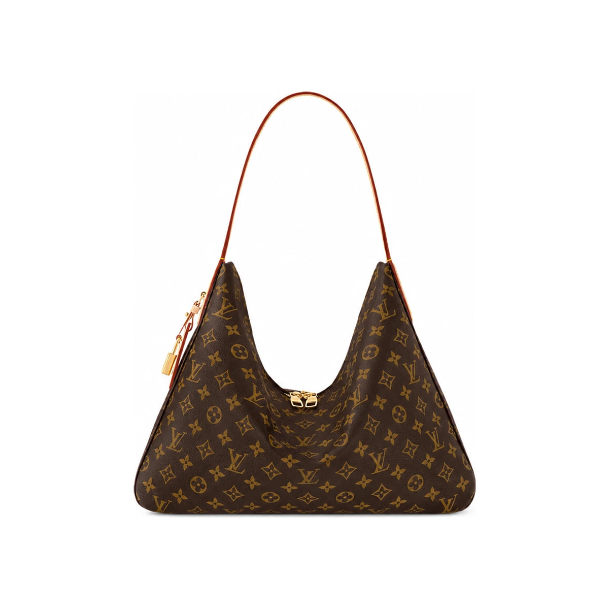 Louis Vuitton Slouchy MM Shoulder Bag Tote Bag M12098