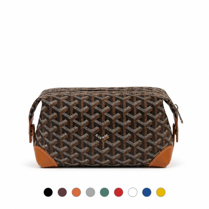 GOYARD Black Boeing Bowling 25 Unisex Clutch