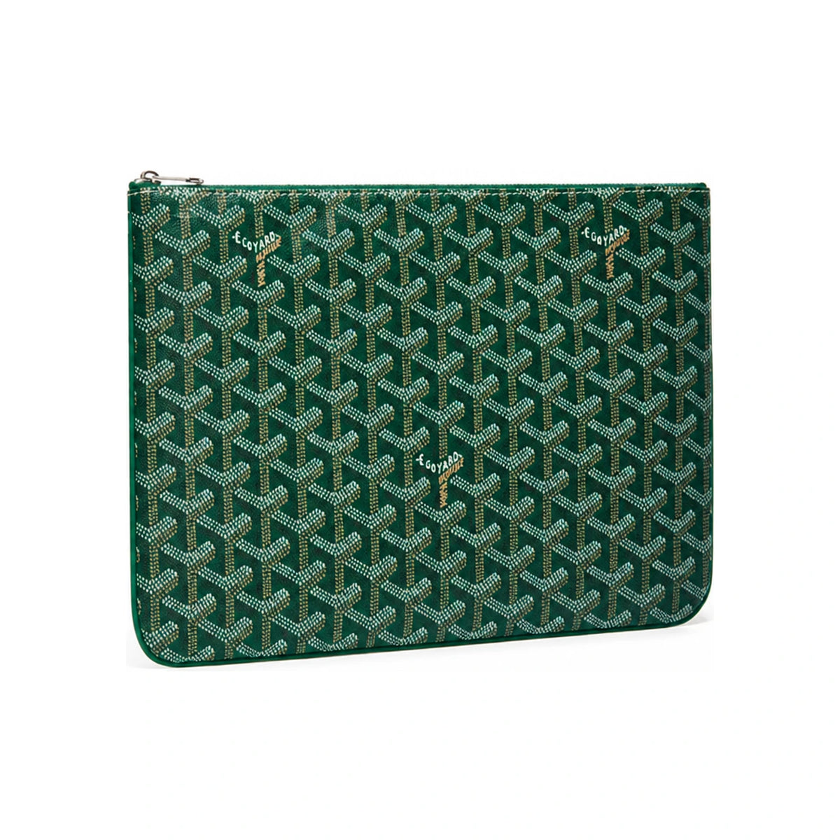 GOYARD Green Senat MM Women’s Clutch Pouch