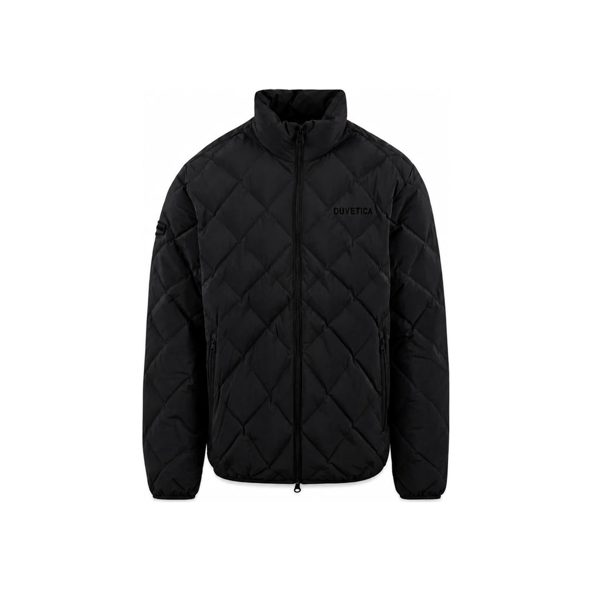 Duvetica Green Quilted Logo Down Puffer Jacket for Men VUDJ30145K0001 DGL