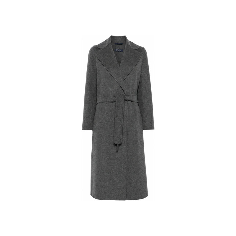 Max Mara Poldo Wool Coat Gray 29016043600 023