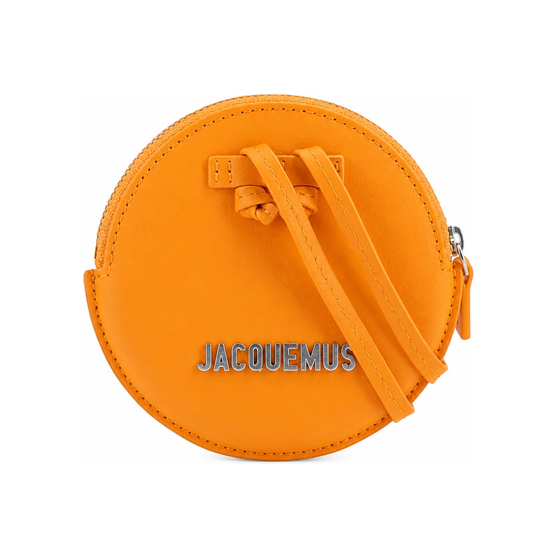 JACQUEMUS Round Mini Crossbody Bag Orange