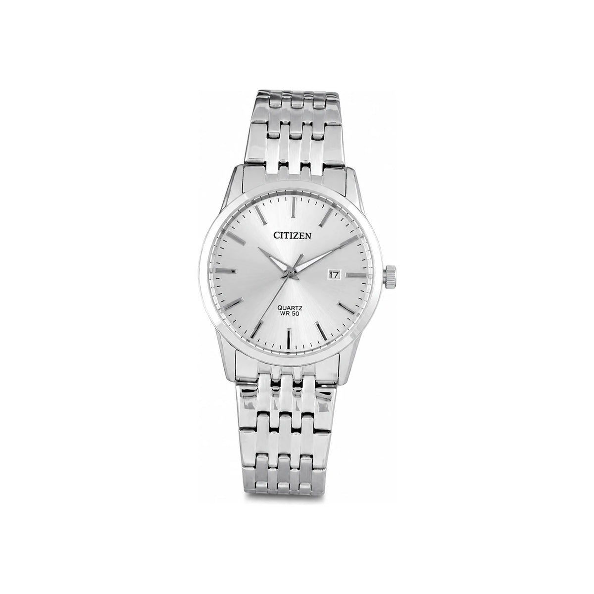 CITIZEN Silver Dial Fabric Strap Men’s Watch BI5000 87A