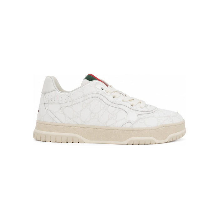 GUCCI ReWeb Women’s Low-Top Sneakers White Leather
