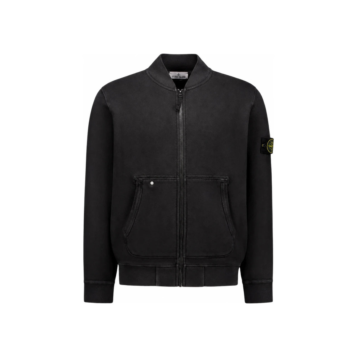 STONE ISLAND Woven Badge Zip Sweat Cardigan Jacket 811565241 V0159