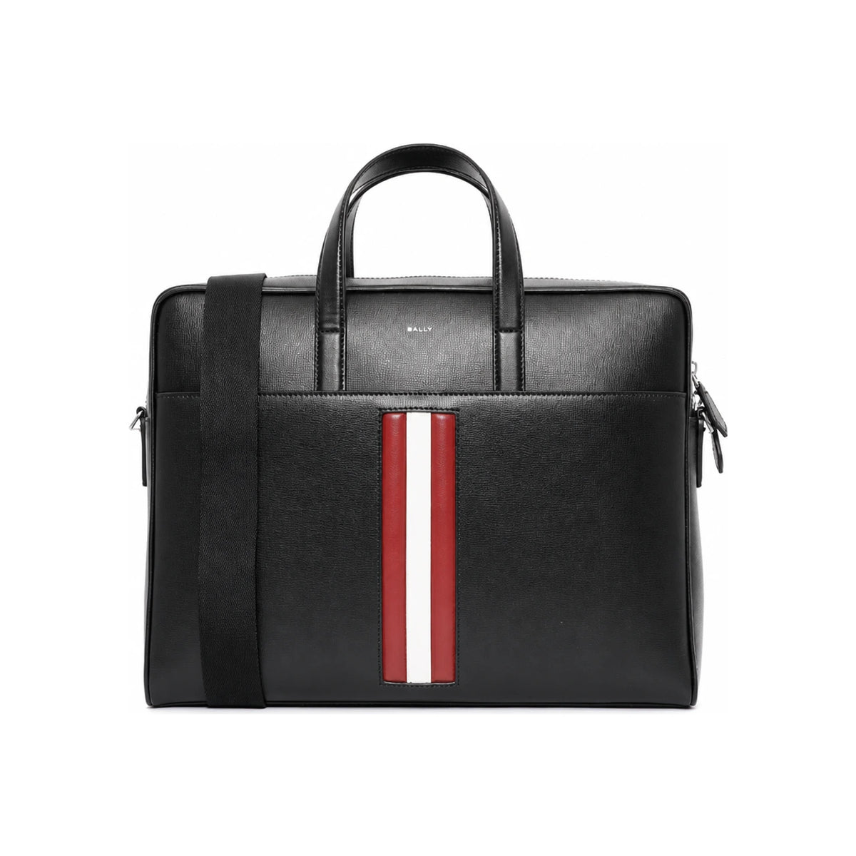 BALLY Mythos Leather Briefcase Black MAB01N EC001 I946P