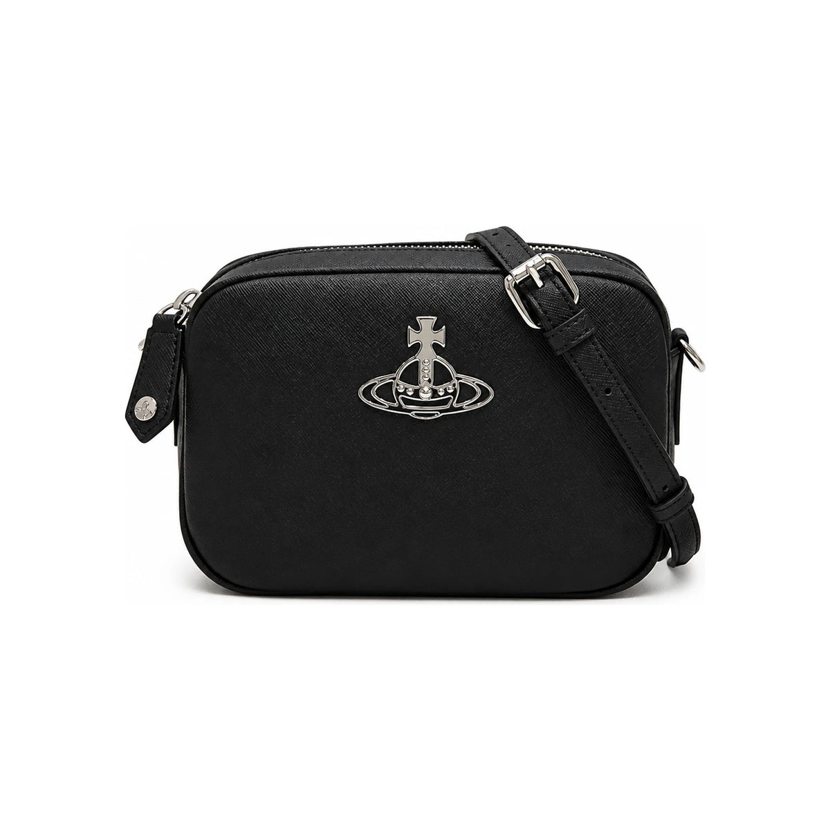 Vivienne Westwood ORB Logo ANNA Camera Shoulder Bag 48020003U S000B N401