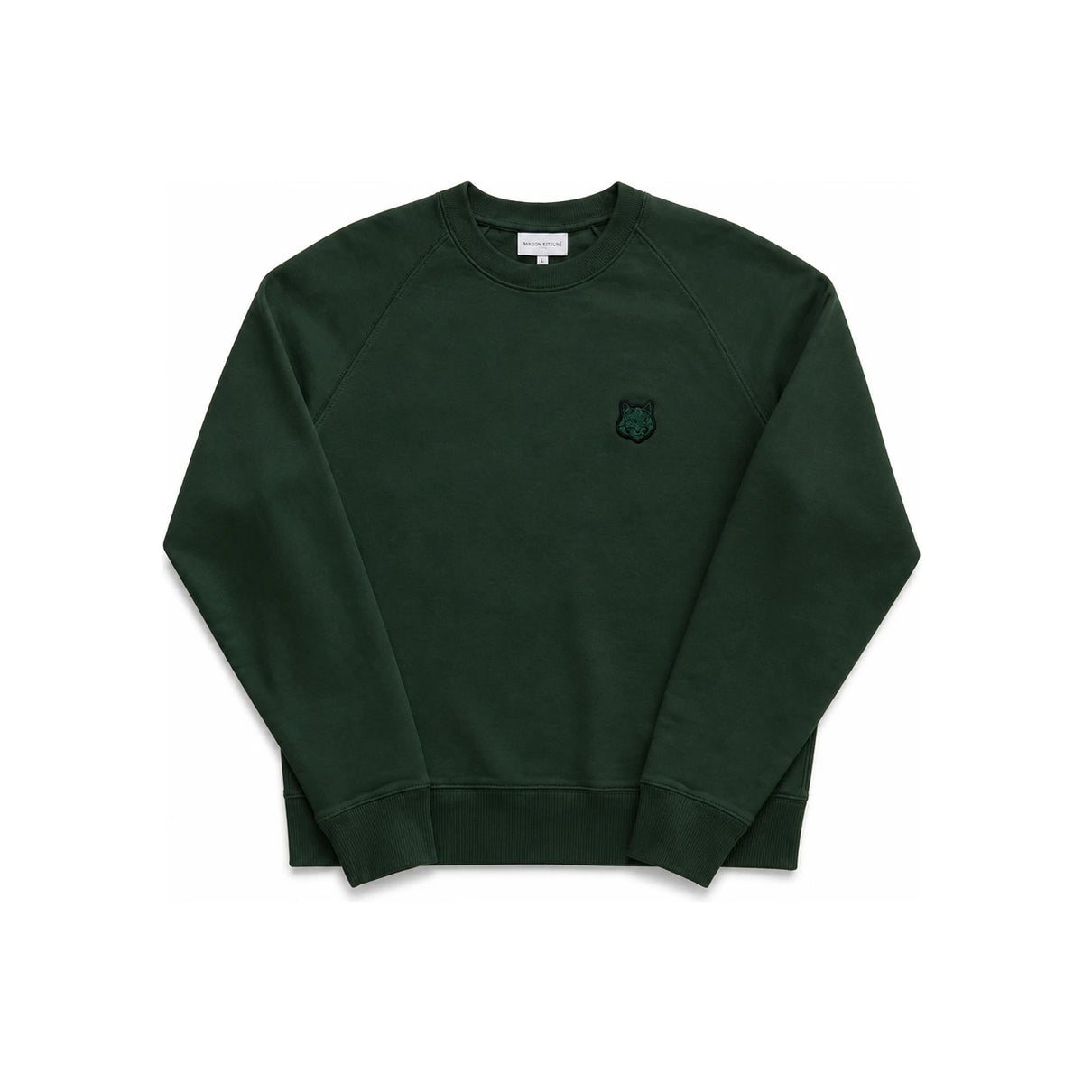 Maison Kitsune Bold Fox Head Patch Men's Sweatshirt MM00304KM0001 P391