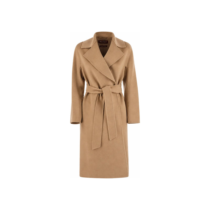 Max Mara Belted Wool Coat Camel 242601 6021 024