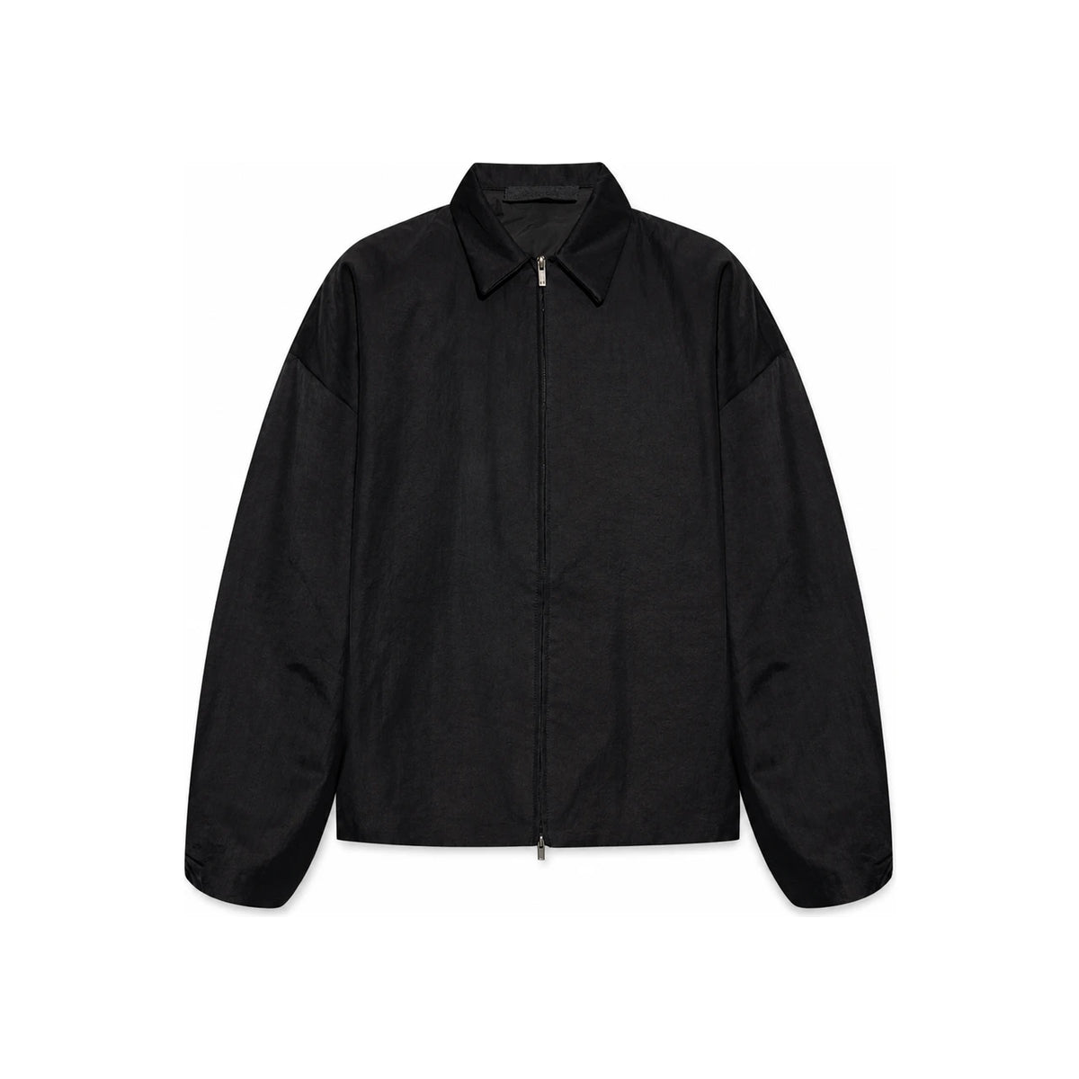 Fear of God Textured Nylon Back Logo Jacket for Men 202BT246380F BLACK