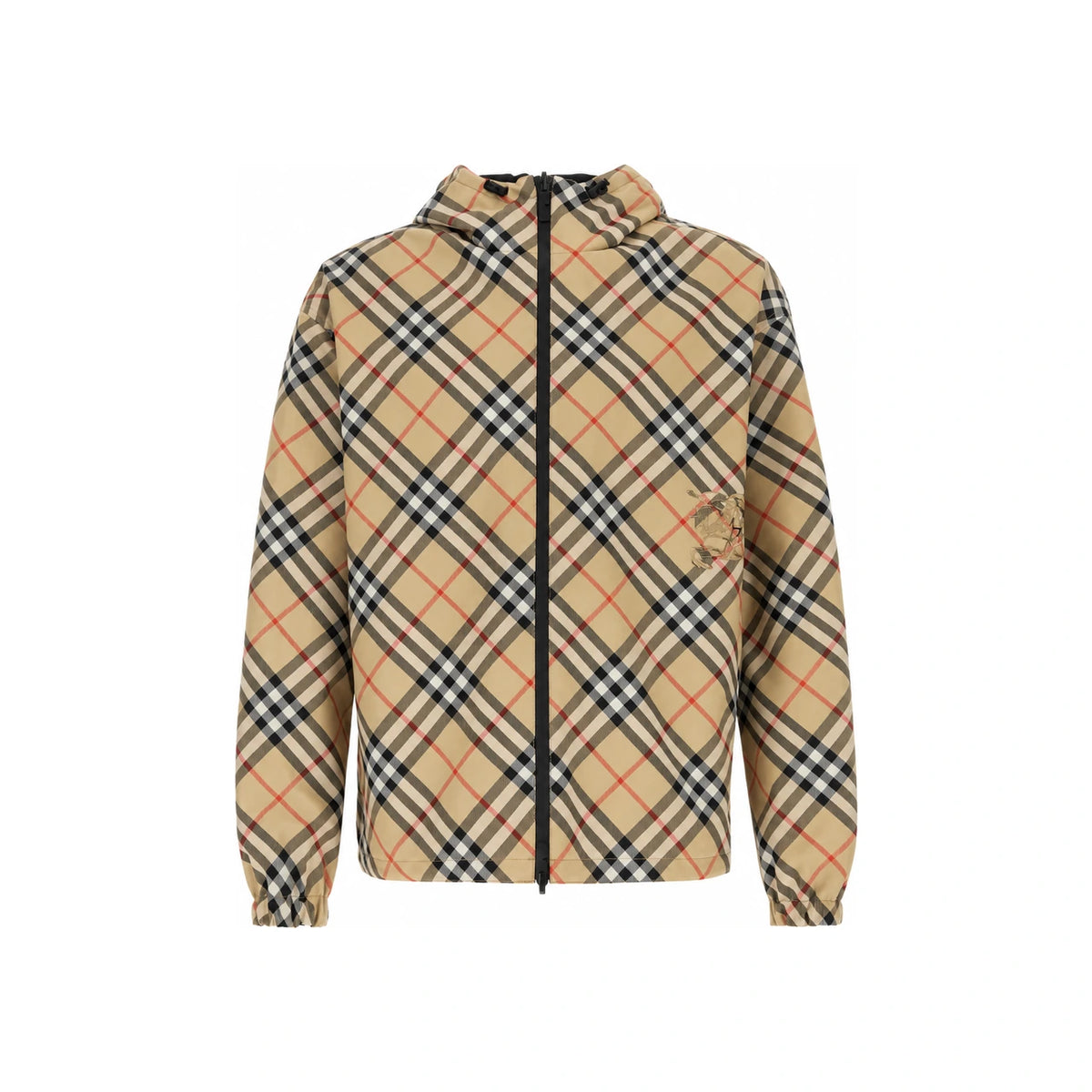 BURBERRY Black Casual Jacket Men’s Outerwear