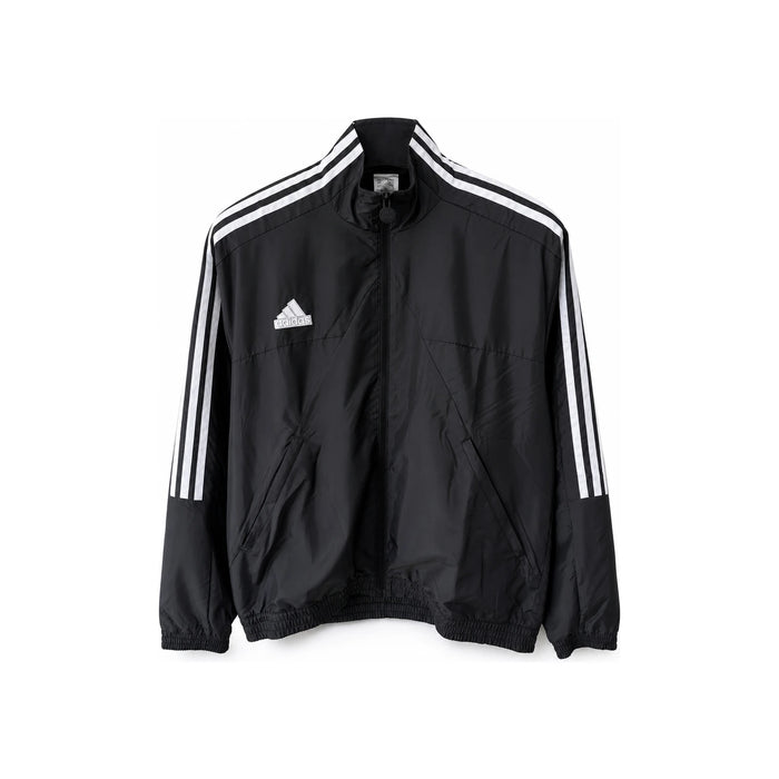 Adidas Black Windbreaker Bomber Jacket Mens IX1349