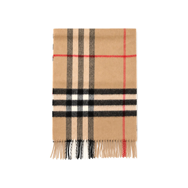 BURBERRY Giant Check Cashmere Scarf Unisex 8076576