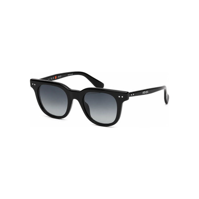 KENZO Black Acetate Square Unisex Sunglasses KZ40167I 01B