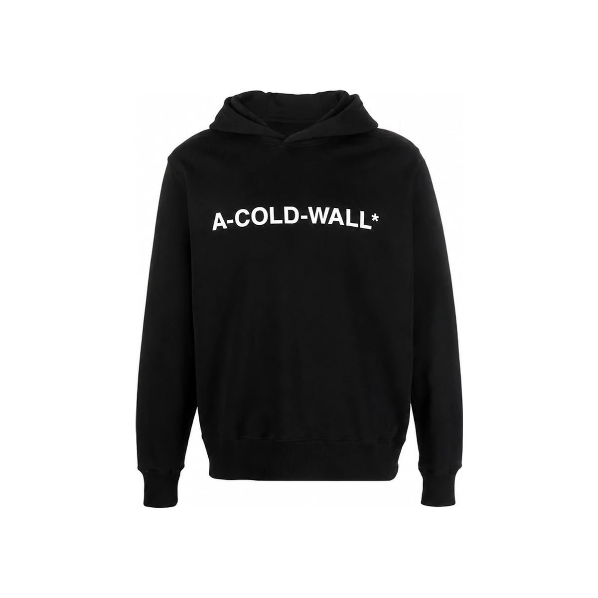 A-COLD-WALL Black Essential Logo Hoodie for Men AC221MHD130I