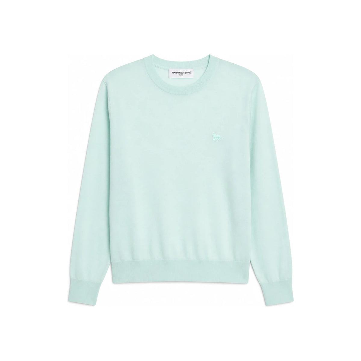 Maison Kitsune Baby Fox Patch Regular Jumper Sweater P305 MW00816 KT1036 P305