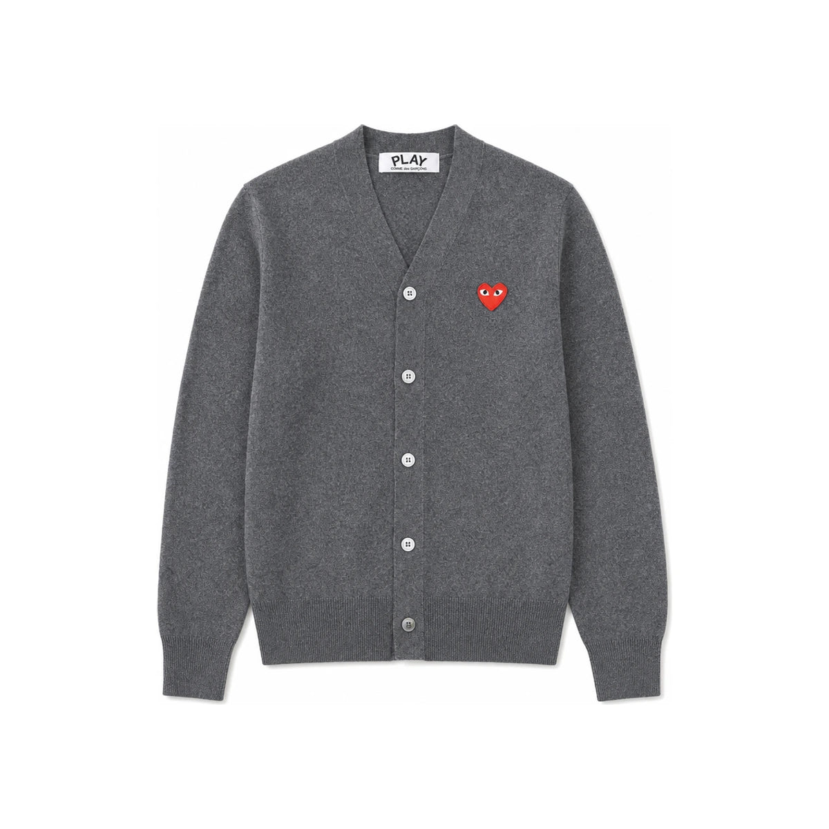 Comme des Garcons PLAY Red Heart Patch Men's Cardigan AX N008 051 3
