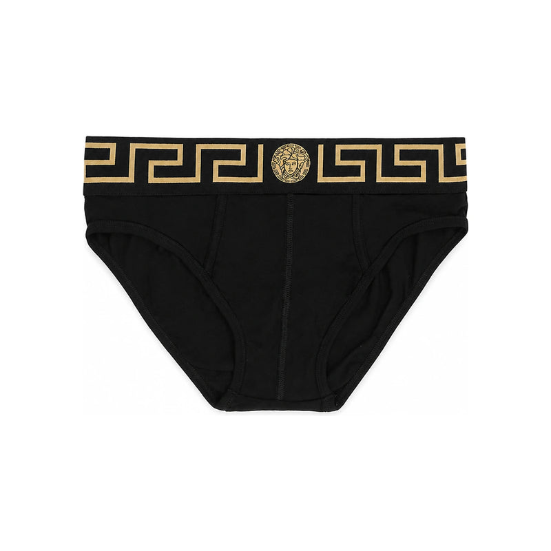 Versace Greca Border Briefs Men’s Underwear AU10027 1A10011 A80G