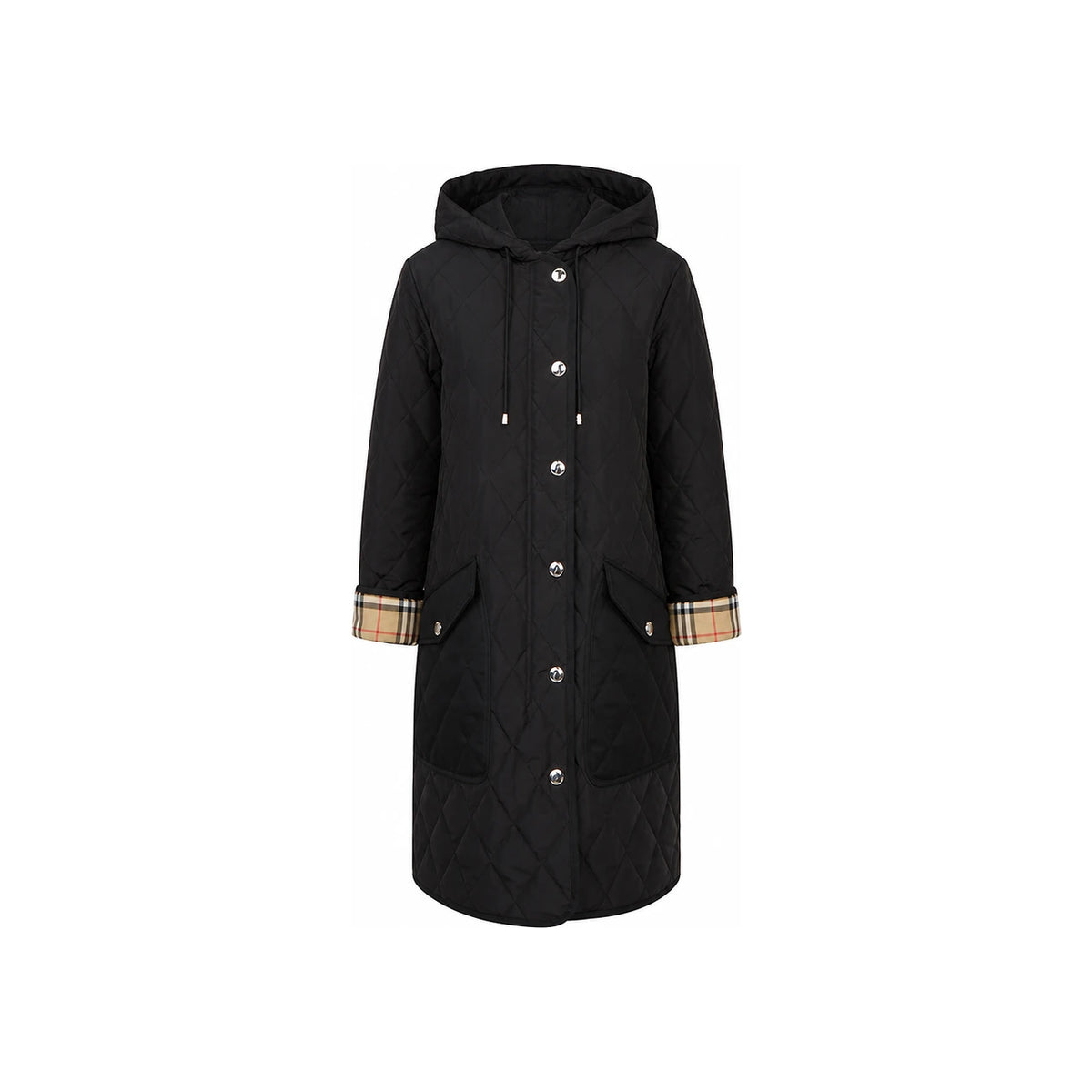 BURBERRY Quilted Down Puffer Coat for Women 8096351 A1189